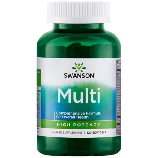 Swanson - Multi High Potency - 120 softgels