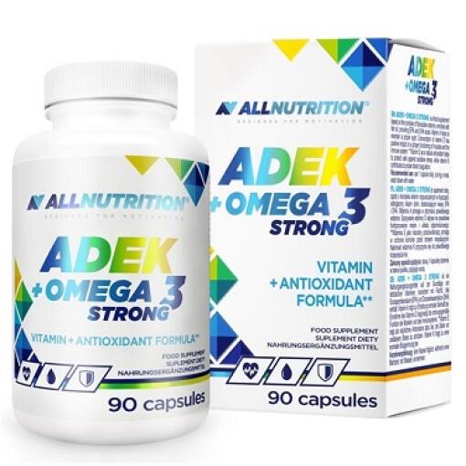 Allnutrition - ADEK + Omega 3 Strong - 90 caps