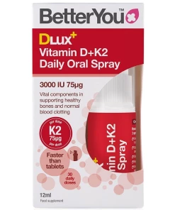 BetterYou - DLux+ Vitamin D+K2 Daily Oral Spray - 12 ml.