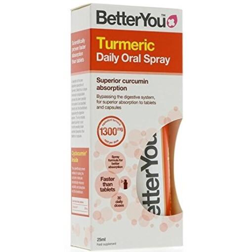 BetterYou - Turmeric Oral Spray - 25 ml.