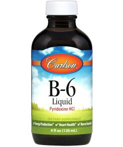 Carlson Labs - Vitamin B-6 - Pyridoxine HCl - 120 ml.