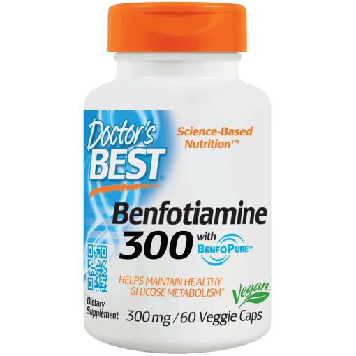Doctor's Best - Benfotiamine with BenfoPure