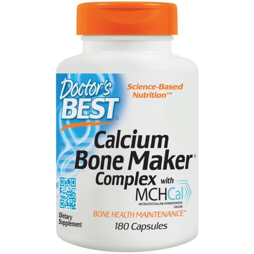 Doctor's Best - Calcium Bone Maker Complex with MCHCal - 180 caps