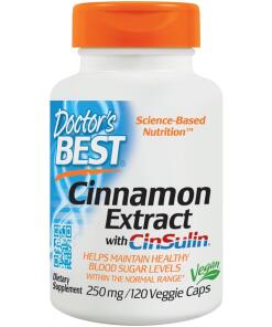 Doctor's Best - Cinnamon Extract with CinSulin