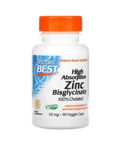 Doctor's Best - High Absorption Zinc Bisglycinate