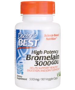 Doctor's Best - High Potency Bromelain 3000 GDU