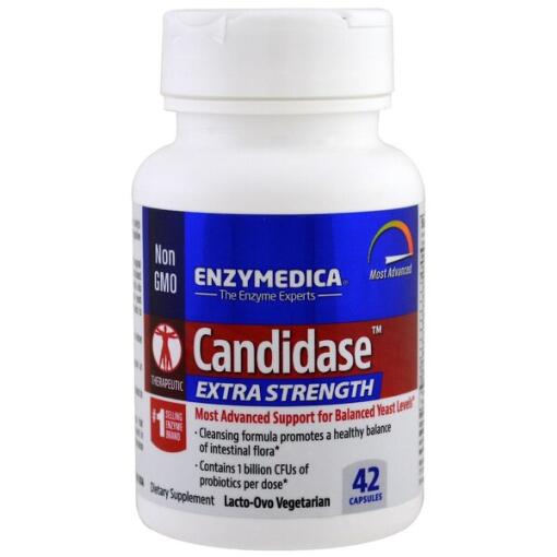 Enzymedica - Candidase Extra Strength - 42 caps