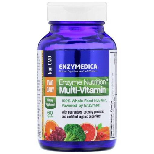 Enzymedica - Enzyme Nutrition Multi-Vitamin - Two Daily - 60 caps