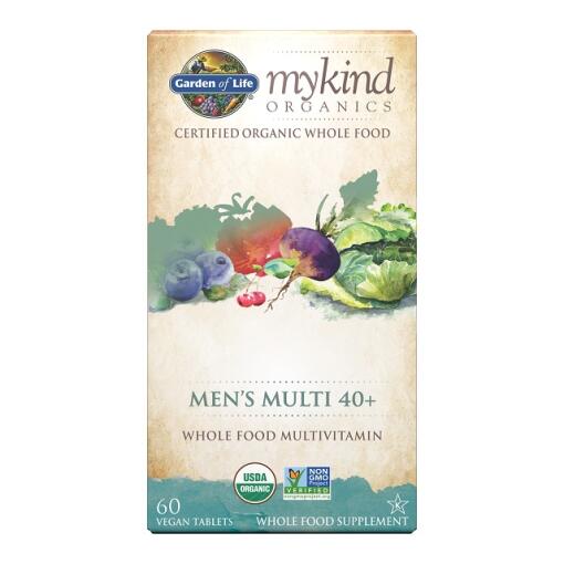 Garden of Life - Mykind Organics Men's Multi 40+ - 60 vegan tabs