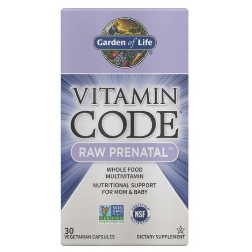 Garden of Life - Vitamin Code Raw Prenatal - 30 vcaps