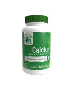 Health Thru Nutrition - Calcium with Magnesium & Vitamins D3 & K - 90 softgels
