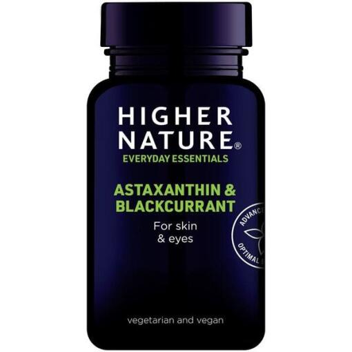 Higher Nature - Astaxanthin & Blackcurrant - 90 caps
