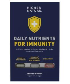 Higher Nature - Daily Nutrients for Immunity - 28 days' supply (caps & tabs)