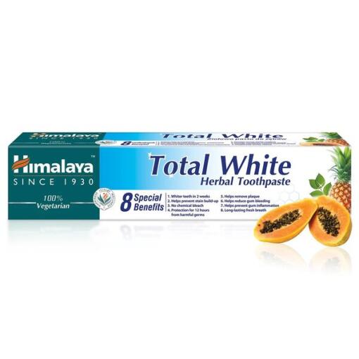 Himalaya - Total White Herbal Toothpaste - 75 ml.