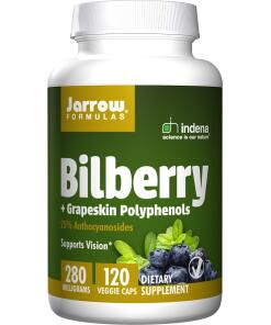 Jarrow Formulas - Bilberry + Grapeskin Polyphenols - 120 vcaps