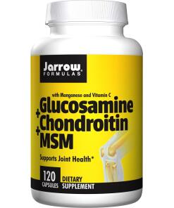 Jarrow Formulas - Glucosamine + Chondroitin + MSM - 120 caps