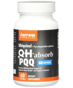 Jarrow Formulas - Ubiquinol QH-absorb + PQQ - 60 softgels