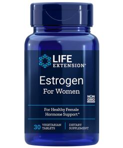 Life Extension - Estrogen For Women - 30 vegetarian tabs