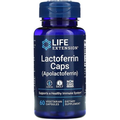 Life Extension - Lactoferrin Caps - 60 caps