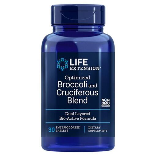 Life Extension - Optimized Broccoli and Cruciferous Blend - 30 enteric coated tabs