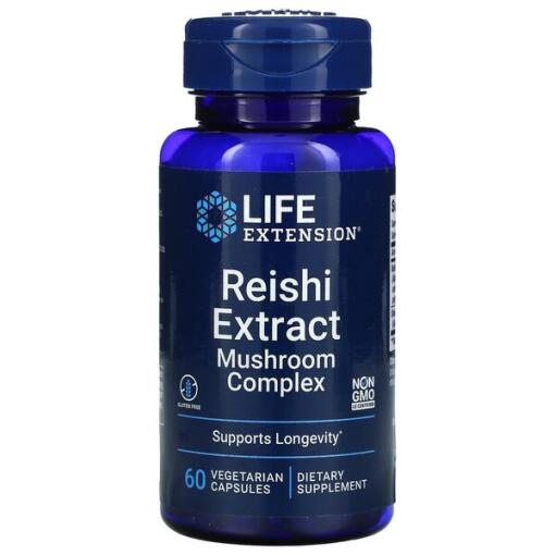 Life Extension - Reishi Extract Mushroom Complex - 60 vcaps