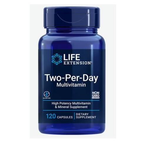 Life Extension - Two-Per-Day Multivitamin - 120 caps
