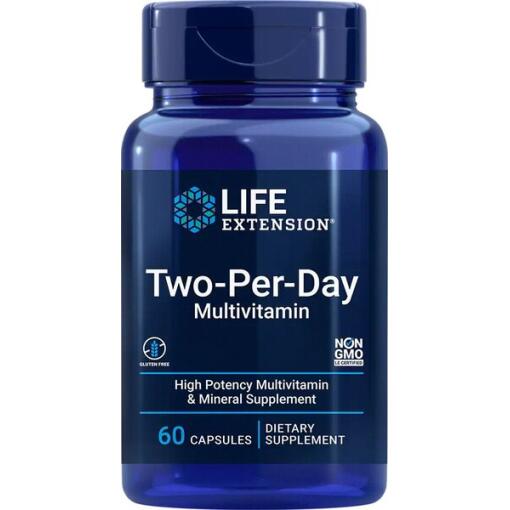 Life Extension - Two-Per-Day Multivitamin - 60 caps