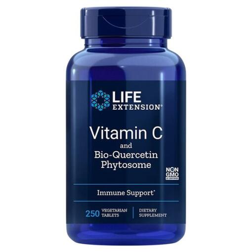Life Extension - Vitamin C and Bio-Quercetin Phytosome - 250 vegetarian tabs