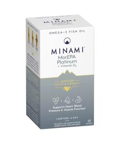 Minami - MorEPA Platinum + Vitamin D3 - 60 softgels