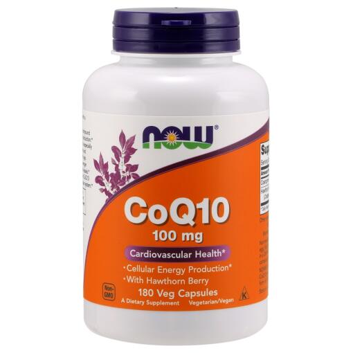 NOW Foods - CoQ10 with Hawthorn Berry