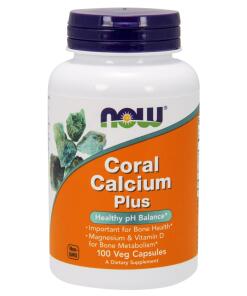 NOW Foods - Coral Calcium Plus - 100 vcaps