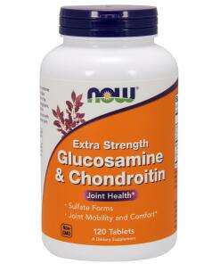 NOW Foods - Glucosamine & Chondroitin Extra Strength - 120 tabs