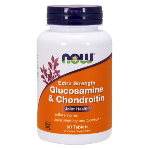 NOW Foods - Glucosamine & Chondroitin Extra Strength - 60 tabs