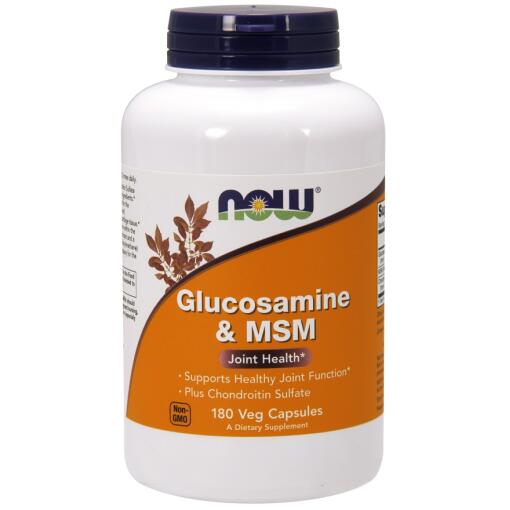 NOW Foods - Glucosamine & MSM - 180 vcaps