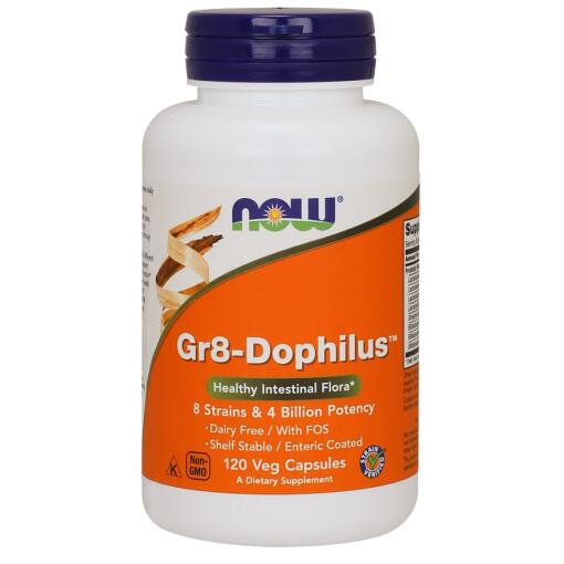 NOW Foods - Gr8-Dophilus - 120 vcaps