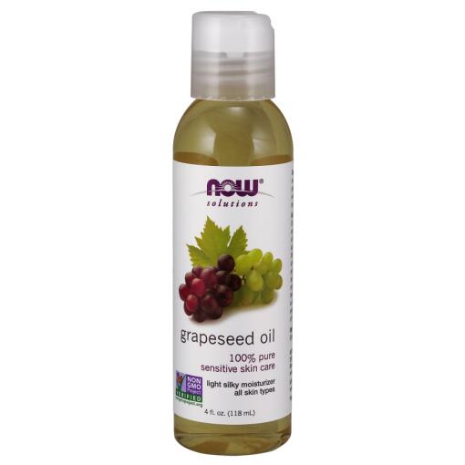 NOW Foods - Grapeseed Oil - 118 ml.