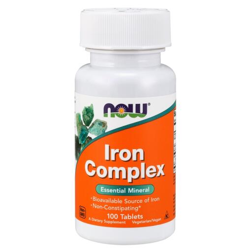 NOW Foods - Iron Complex - 100 tablets