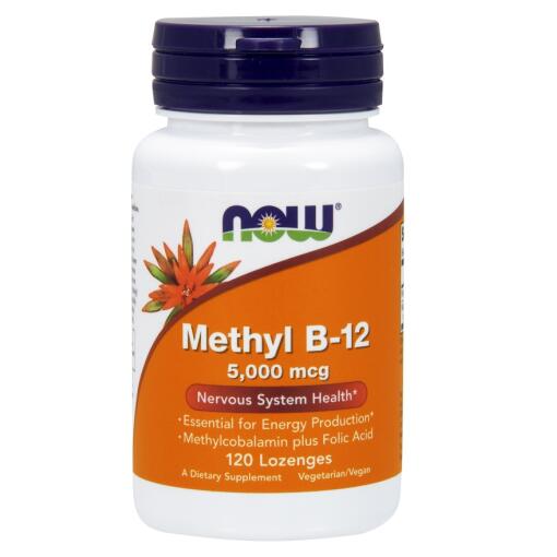 NOW Foods - Methyl B-12 with Folic Acid