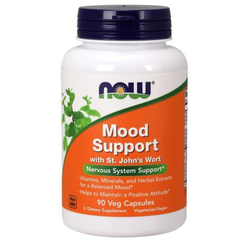 NOW Foods - Mood Support with St. John's Wort - 90 vcaps