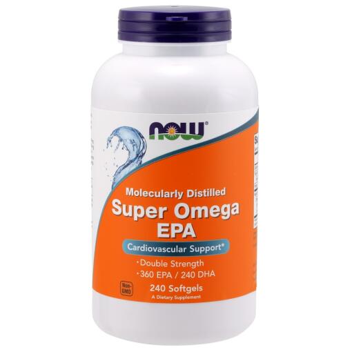 NOW Foods - Super Omega EPA Molecularly Distilled - 240 softgels