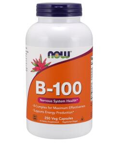 NOW Foods - Vitamin B-100 - 250 vcaps