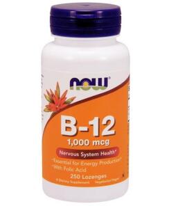 NOW Foods - Vitamin B-12 with Folic Acid