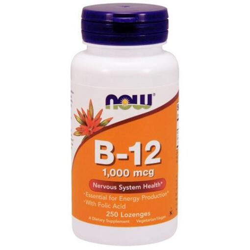 NOW Foods - Vitamin B-12 with Folic Acid