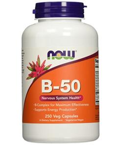 NOW Foods - Vitamin B-50 - 250 vcaps