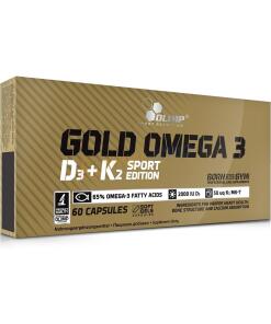 Olimp Nutrition - Gold Omega 3 D3 + K2 Sport Edition - 60 caps