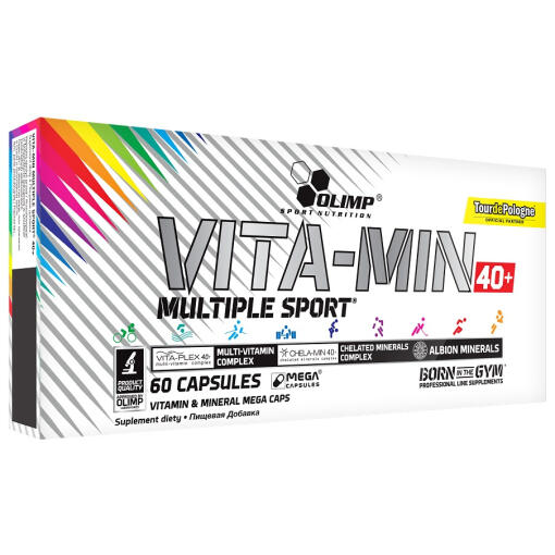 Olimp Nutrition - Vita-Min Multiple Sport 40+ - 60 caps