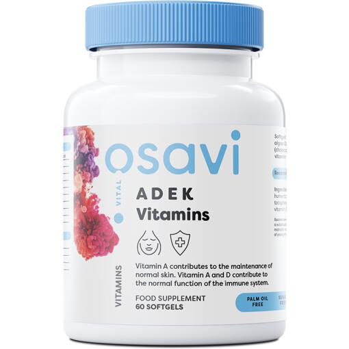 Osavi - ADEK Vitamins - 60 softgels