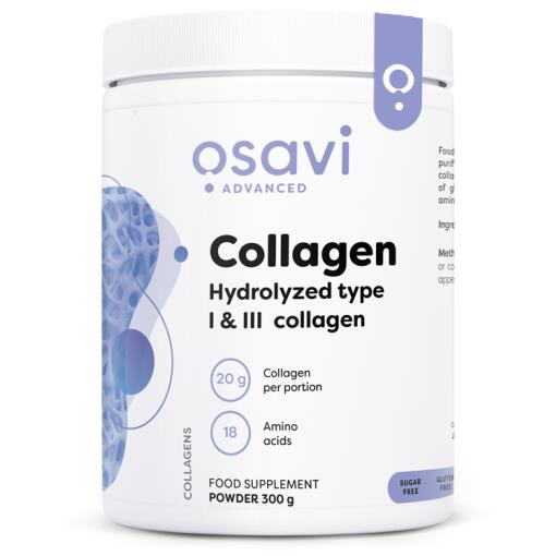 Osavi - Collagen Hydrolyzed - Type 1 and 3 - 300g
