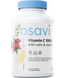 Osavi - Vitamin C1000 with Rutin & Rose Hip - 120 vegan caps