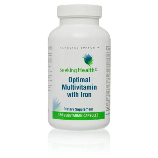 Seeking Health - Optimal Multivitamin with Iron - 120 vcaps
